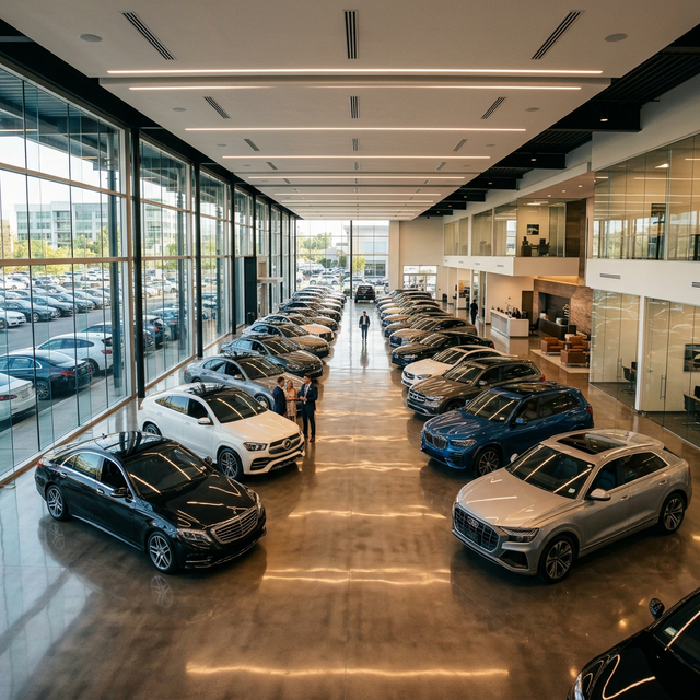 Confirmed appointments for dealership showroom