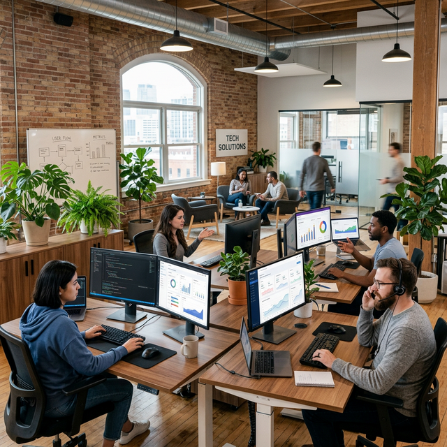 Tech office — SaaS & Tech support services