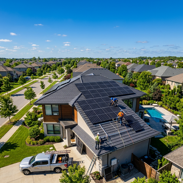Solar panel installation — Solar BDC services